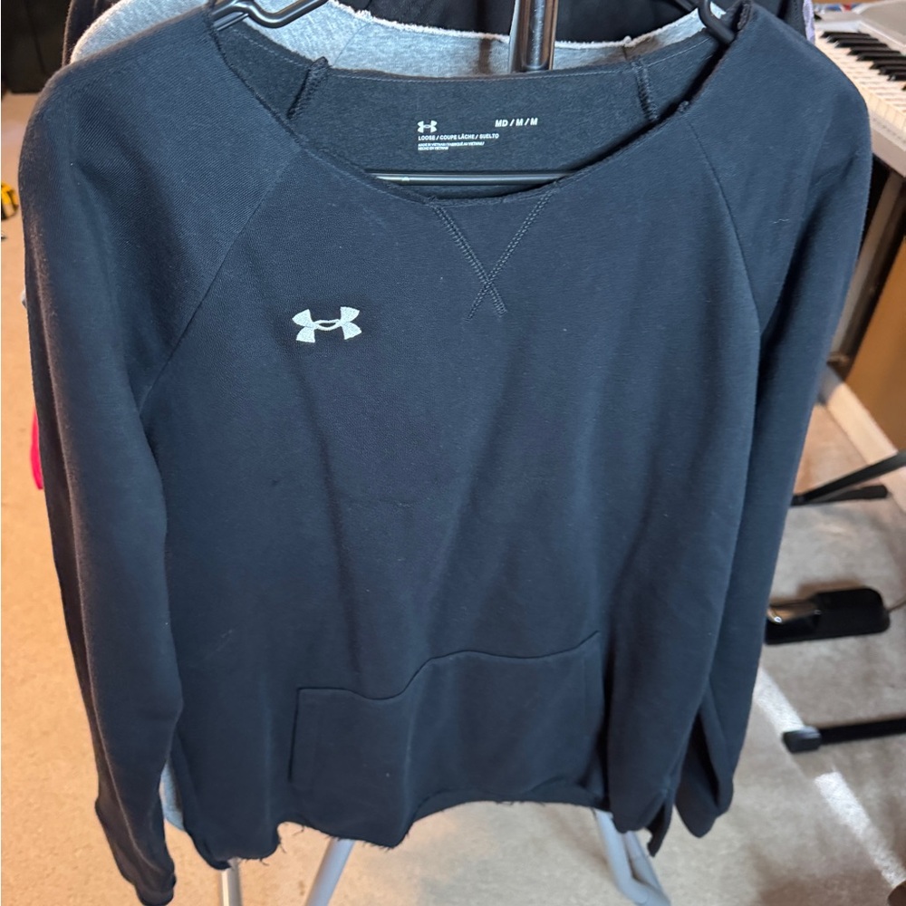 Under Armour Black Loose Fit Top
